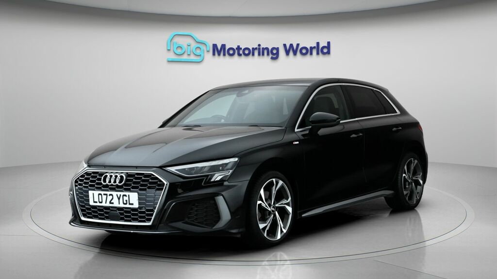 Audi A3 S Line LO72YGL Black #3