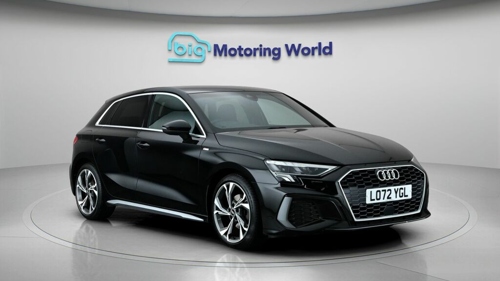 Audi A3 S Line LO72YGL Black