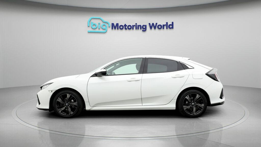 Honda Civic Sr White #4