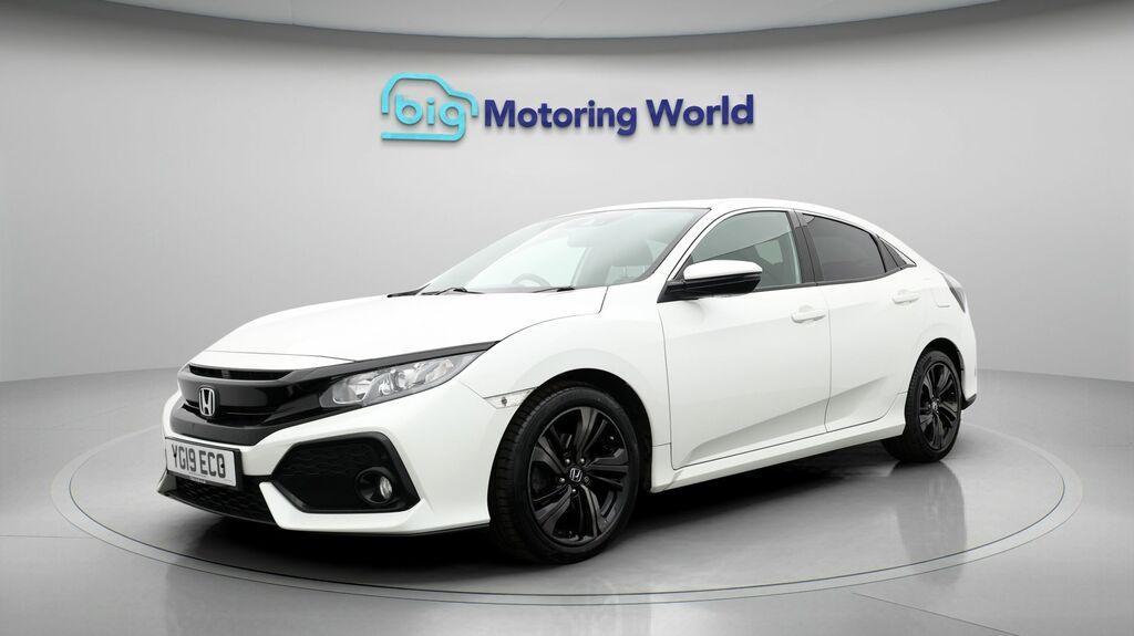 Honda Civic Sr White #3