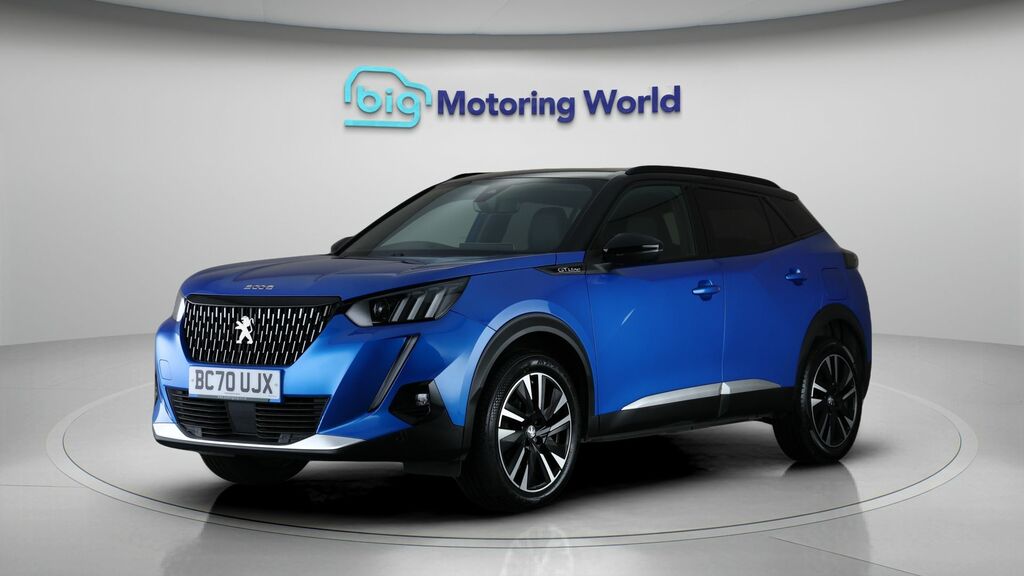 Peugeot 2008 Gt Line BC70UJX Blue #3