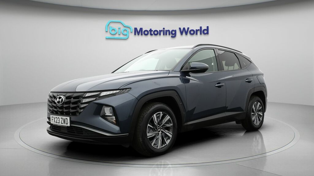 Hyundai Tucson Se Connect FX23ZWD Blue #3
