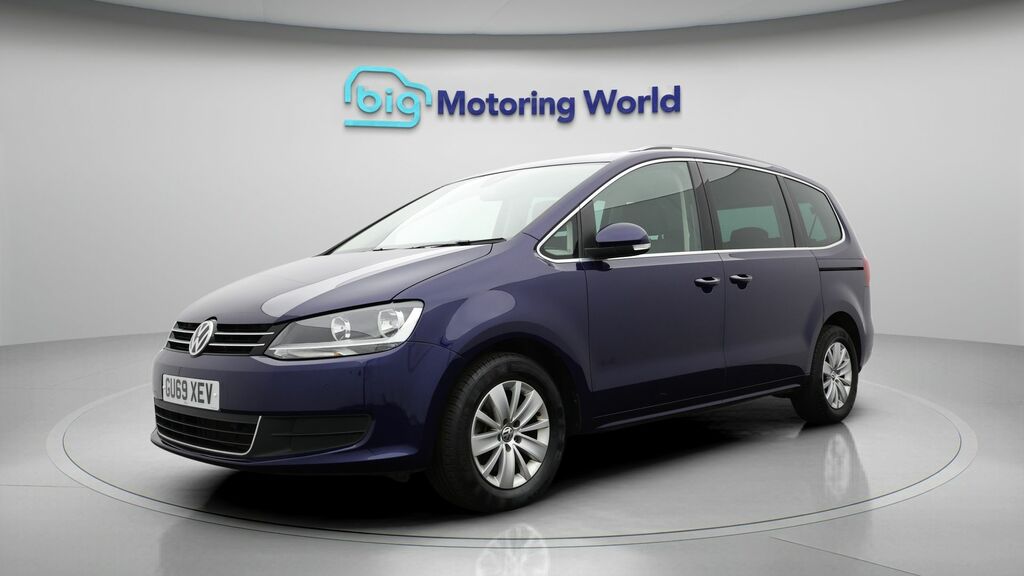 Volkswagen Sharan Se Nav Blue #3