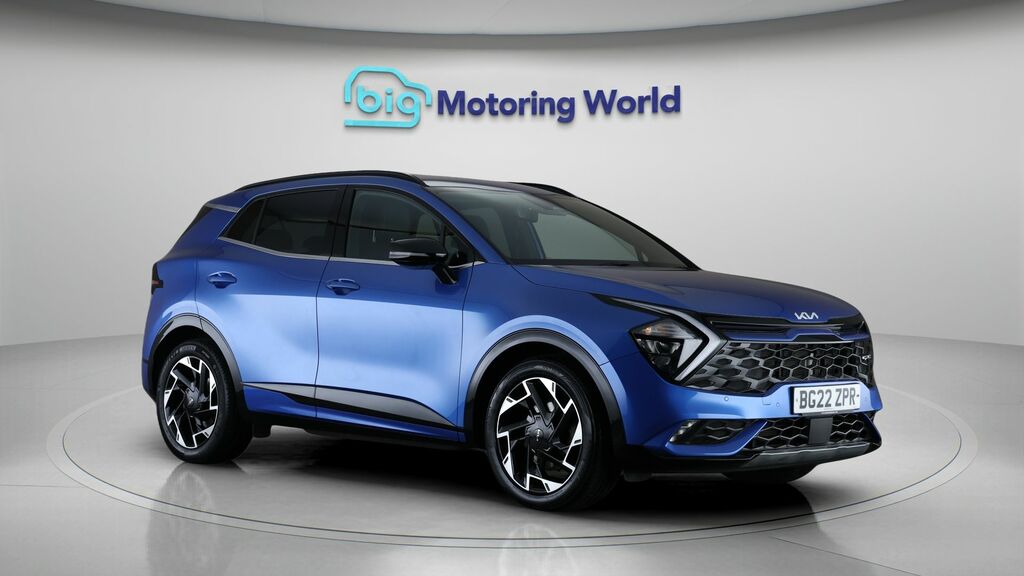 Kia Sportage Gt-line BG22ZPR Blue