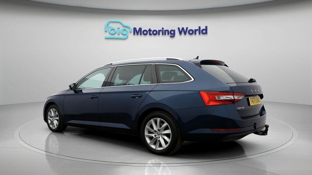 Skoda Superb Se Technology FG71UXA Blue #5