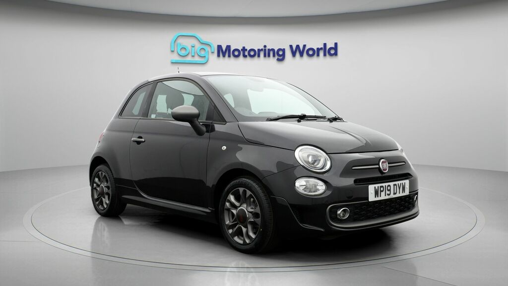 Fiat 500 S Black