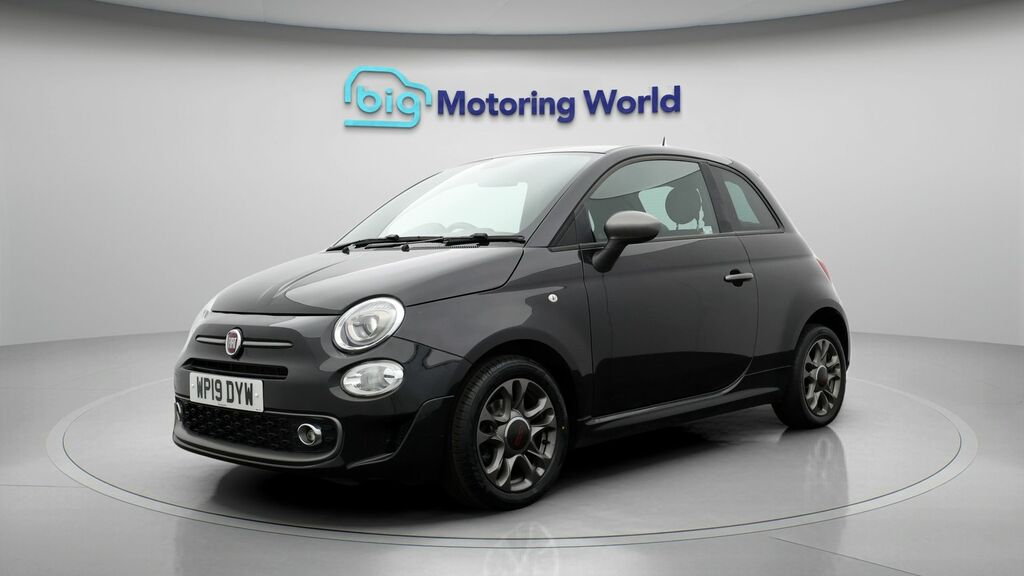 Fiat 500 S Black #3
