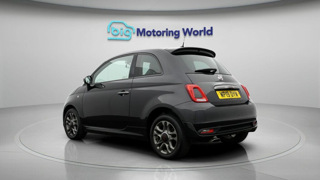 Fiat 500 S Black #5