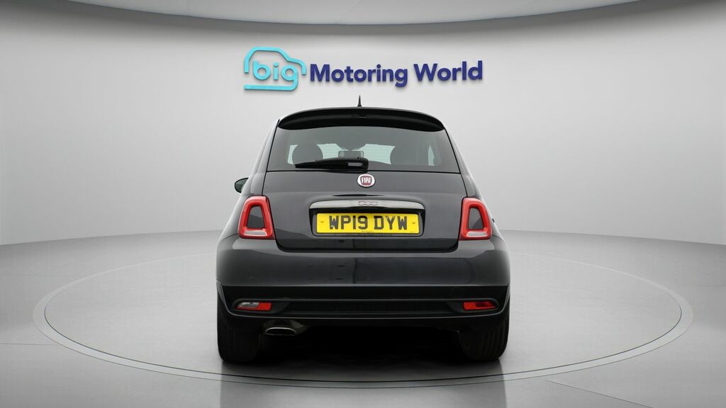 Fiat 500 S Black #6