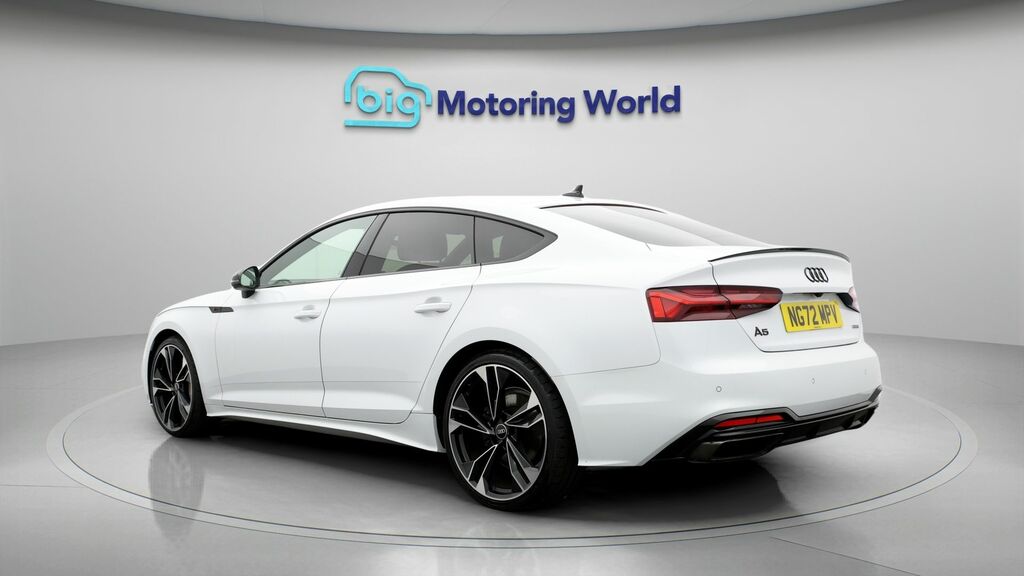 Audi A5 Black Edition NG72MPV White #5
