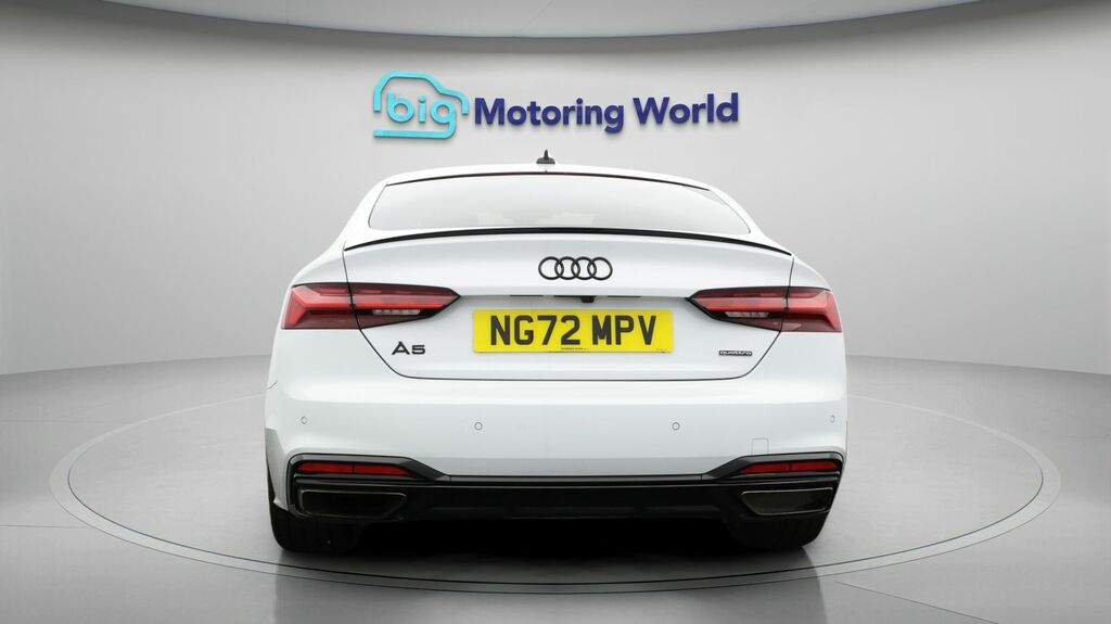 Audi A5 Black Edition NG72MPV White #6