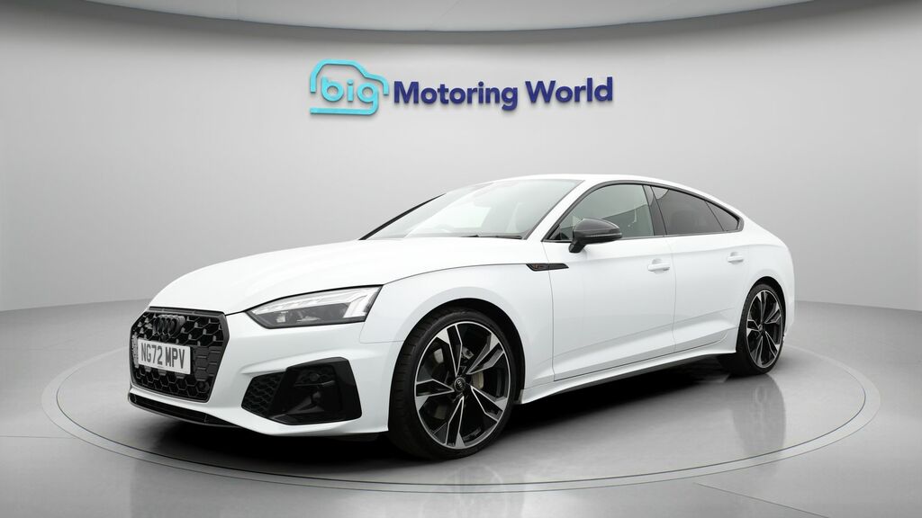 Audi A5 Black Edition NG72MPV White #3