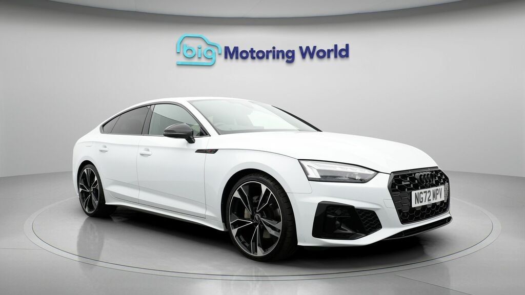 Audi A5 Black Edition NG72MPV White