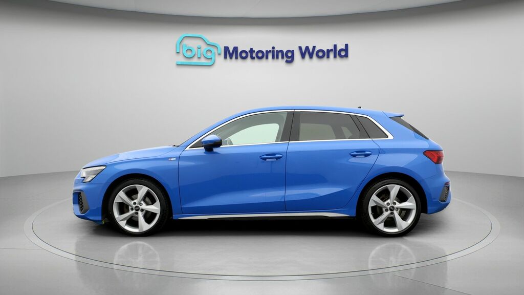 Audi A3 S Line SA23JUW Blue #4
