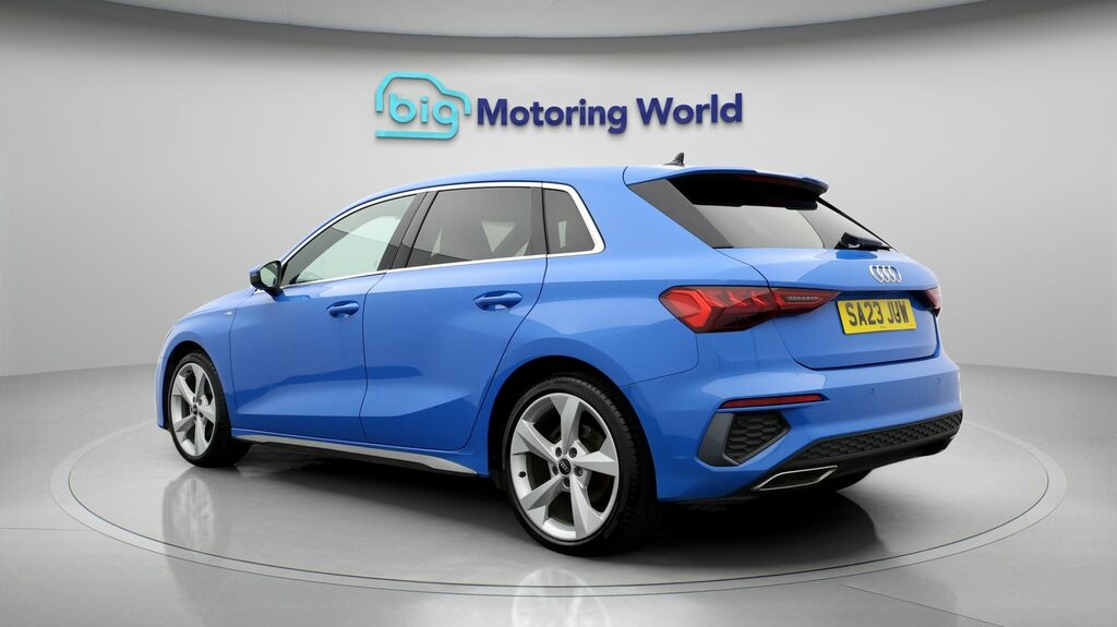 Audi A3 S Line SA23JUW Blue #5