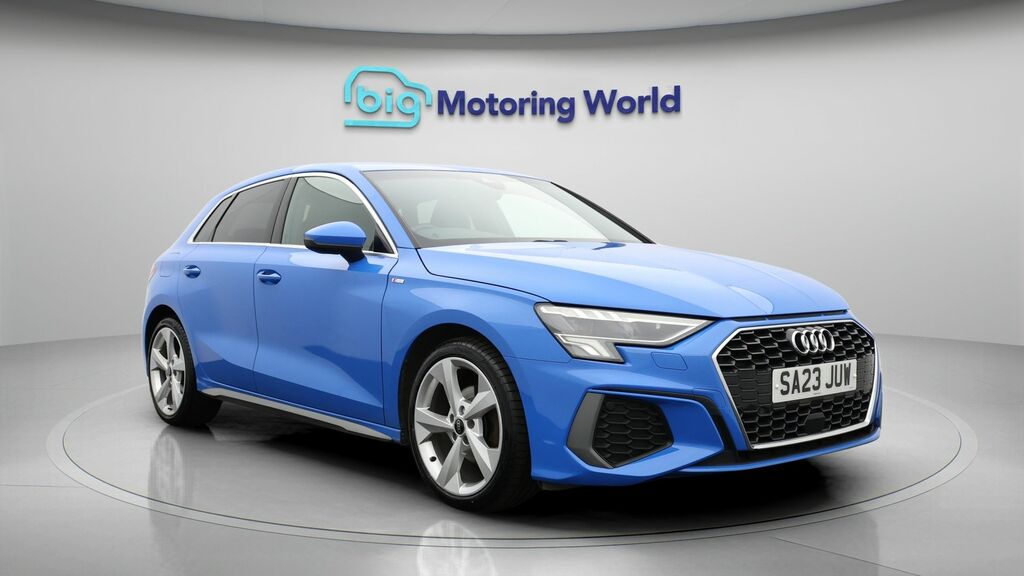 Audi A3 S Line Blue