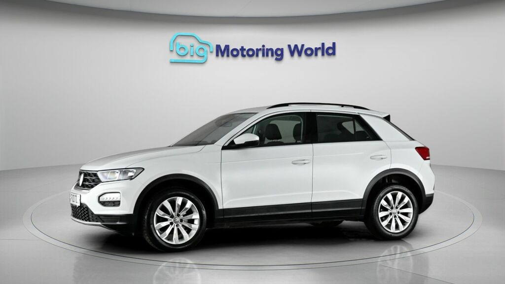 Volkswagen T-Roc Se White #4