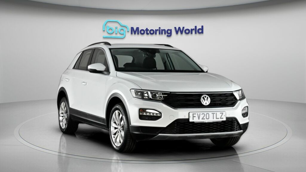Volkswagen T-Roc Se White #2