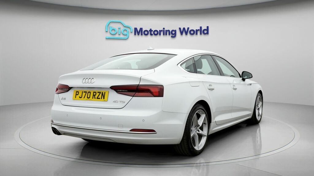 Audi A5 Sport White #6