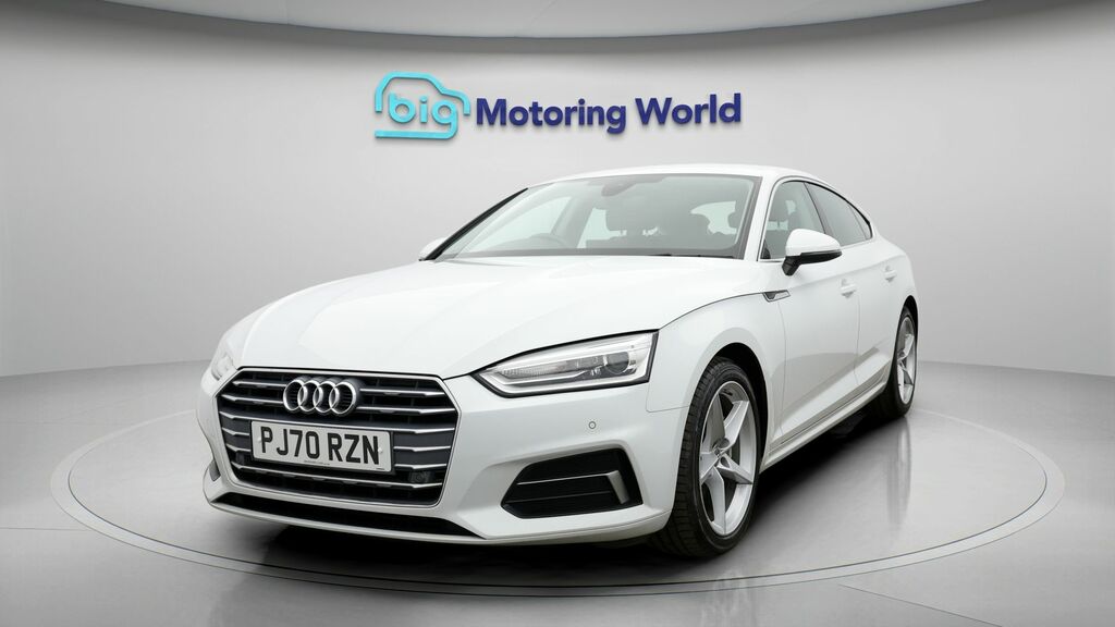 Audi A5 Sport White #2