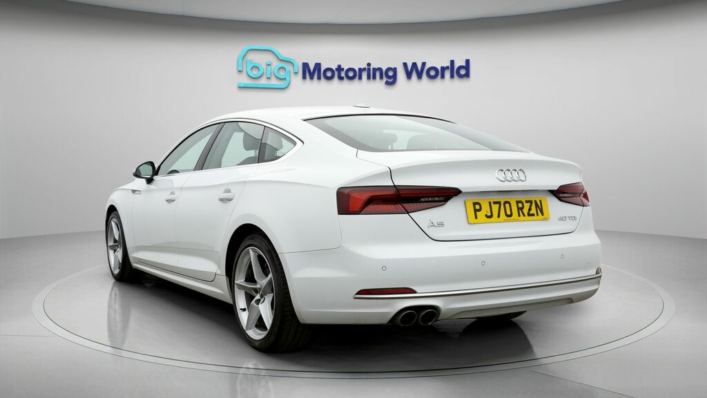 Audi A5 Sport White #5