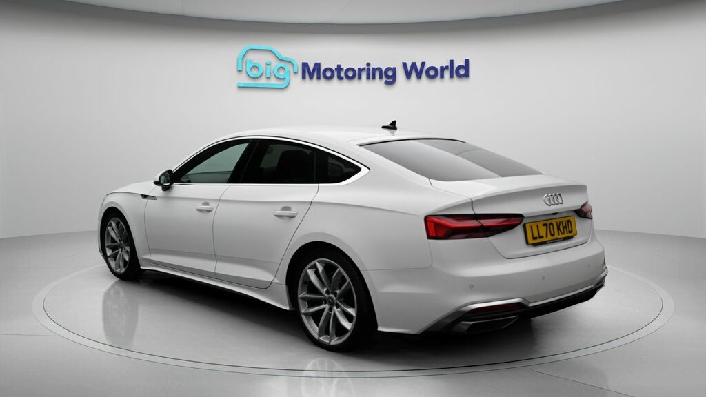 Audi A5 S Line LL70KHD White #5