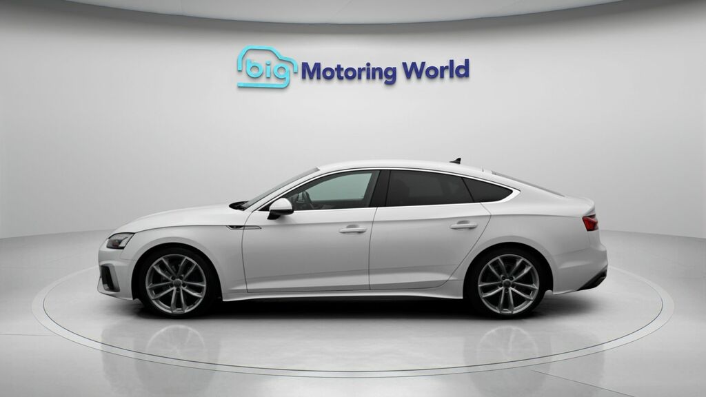 Audi A5 S Line LL70KHD White #4