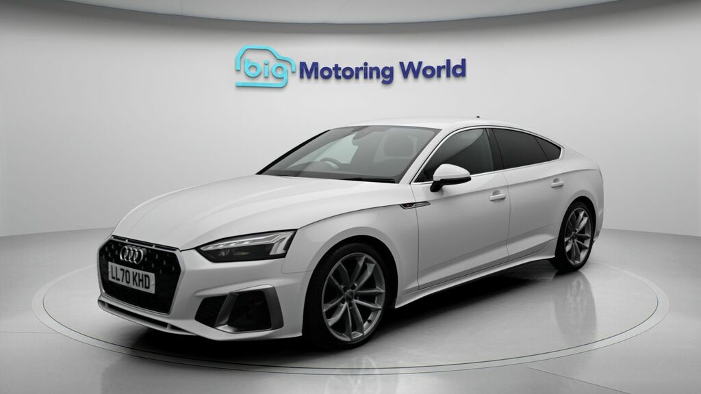 Audi A5 S Line LL70KHD White #3