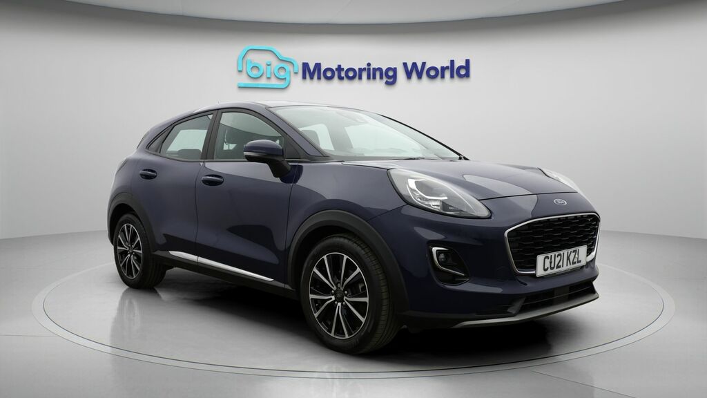 Ford Puma Titanium Blue