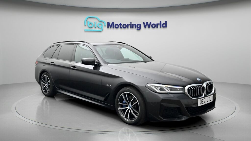 BMW 5 Series M Sport OE71LTJ Grey