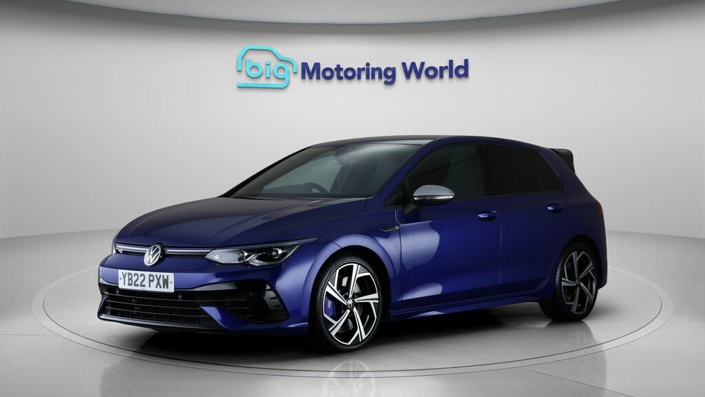 Volkswagen Golf R Blue #3
