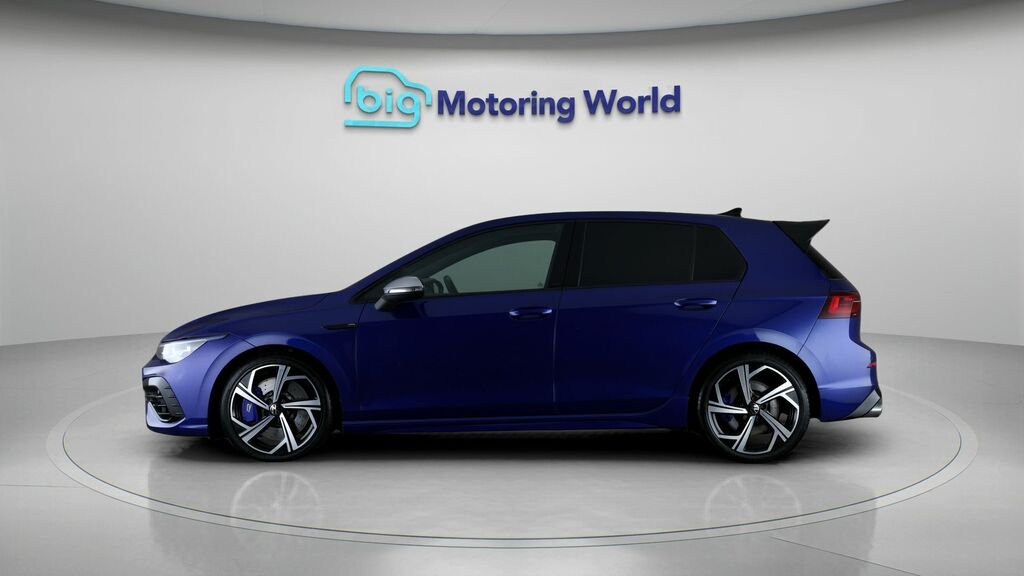 Volkswagen Golf R Blue #4
