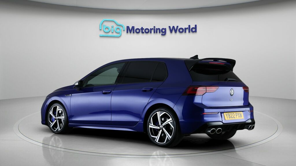 Volkswagen Golf R Blue #5