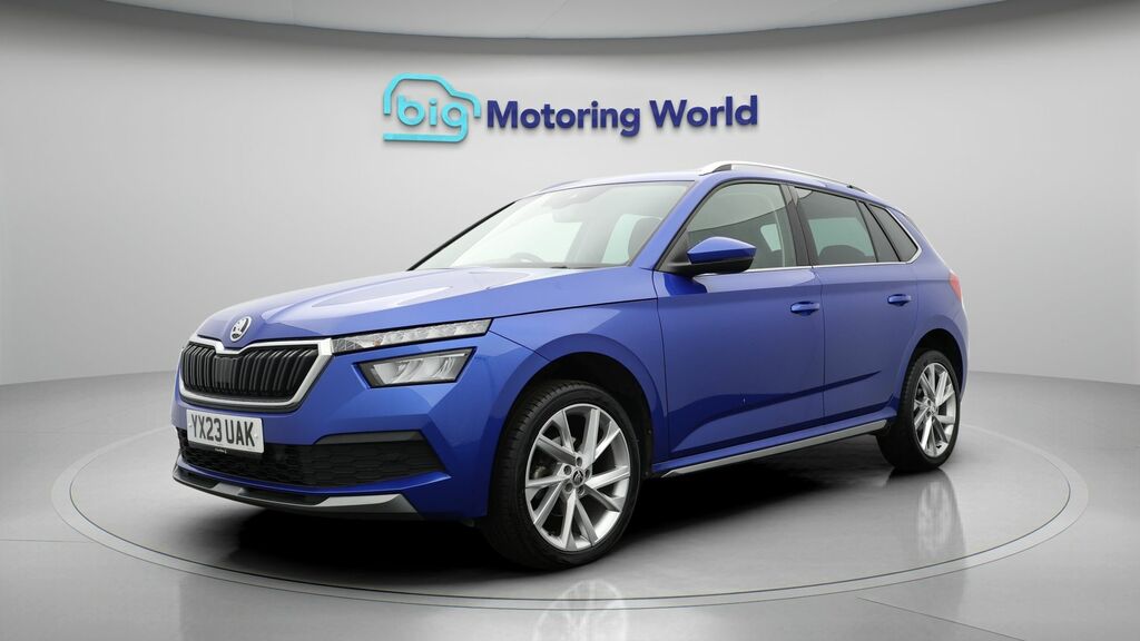 Skoda Kamiq Se L Executive YX23UAK Blue #3