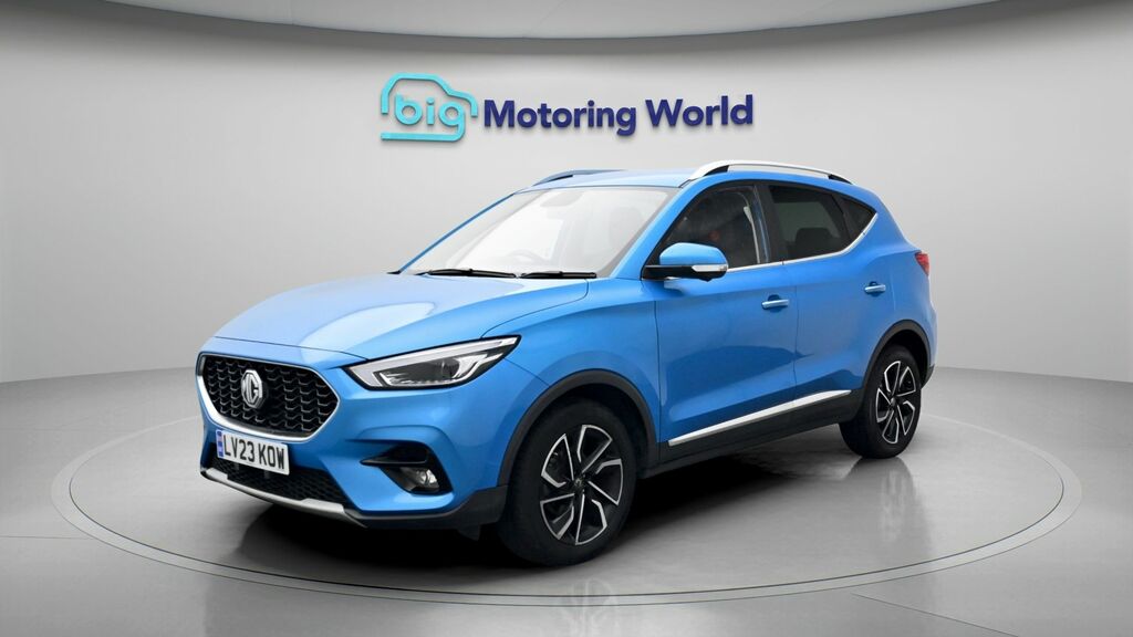 MG ZS Exclusive Blue #3