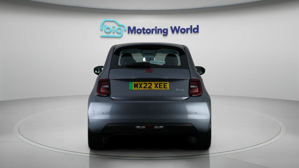 Fiat 500E Red Grey #6
