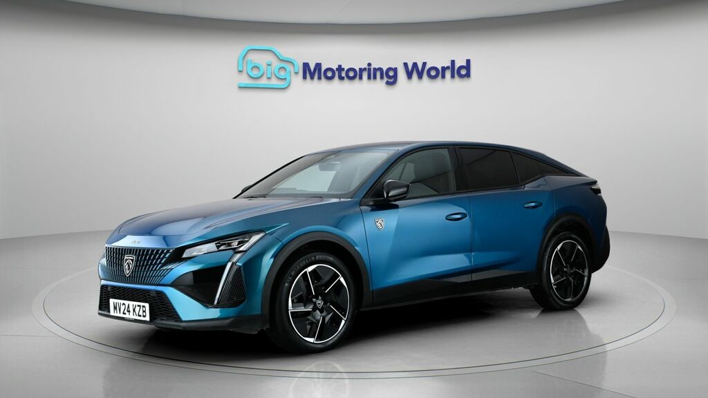 Peugeot 408 Gt Blue #3