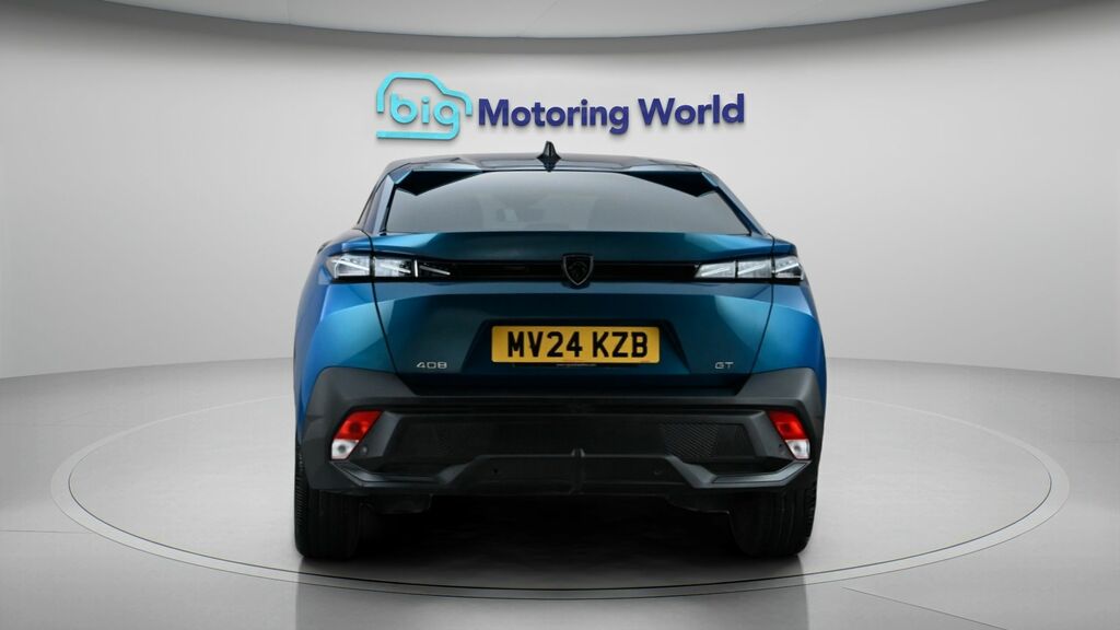 Peugeot 408 Gt Blue #6
