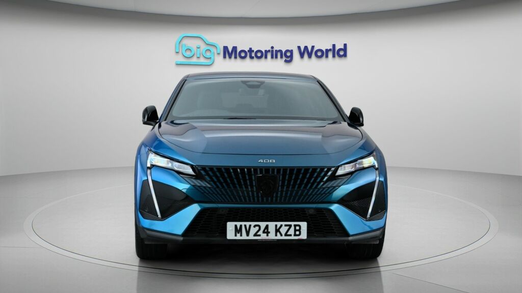 Peugeot 408 Gt Blue #2