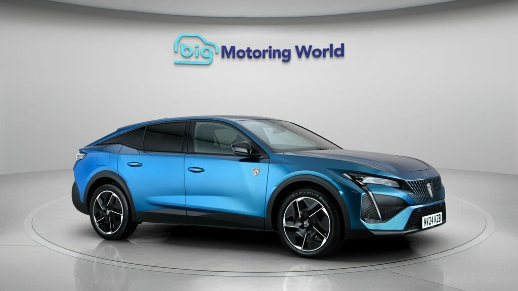 Peugeot 408 Gt Blue