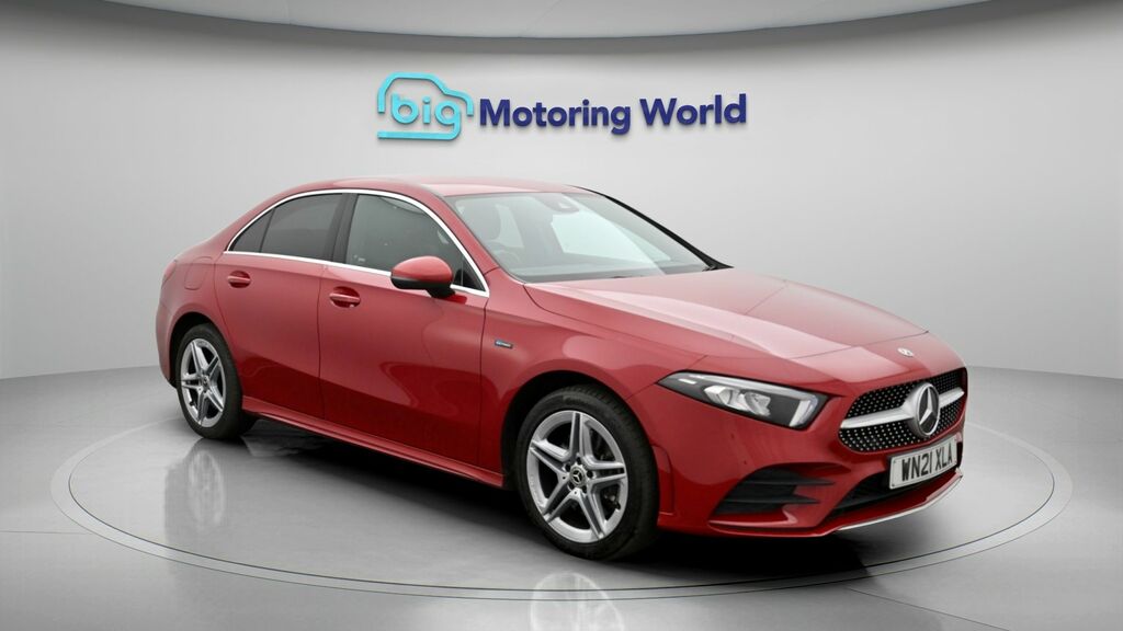 Mercedes-Benz A Class Amg Line WN21XLA Red