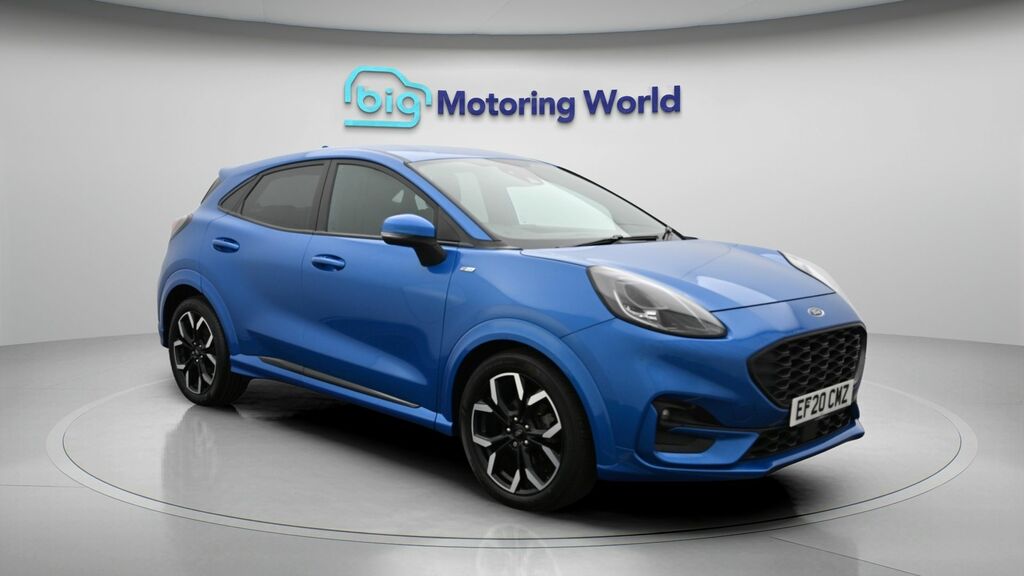 Ford Puma St-line X Blue