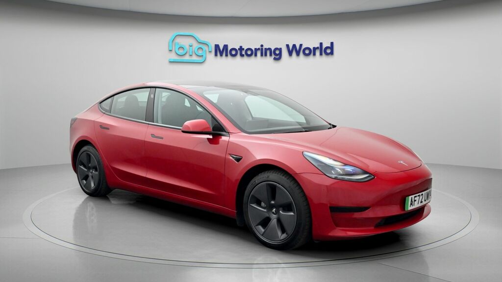 Tesla Model 3 3 Model 3 Rwd Red