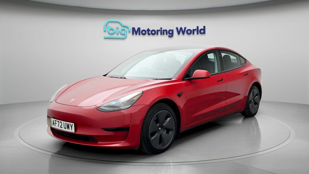 Tesla Model 3 3 Model 3 Rwd AF72UWY Red #3