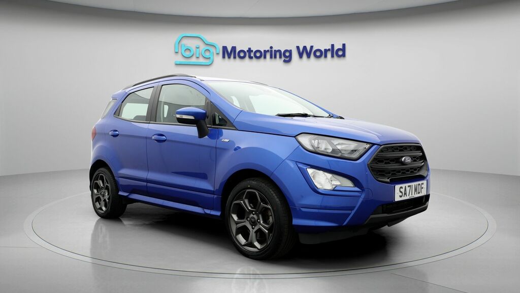 Ford Ecosport St-line Blue