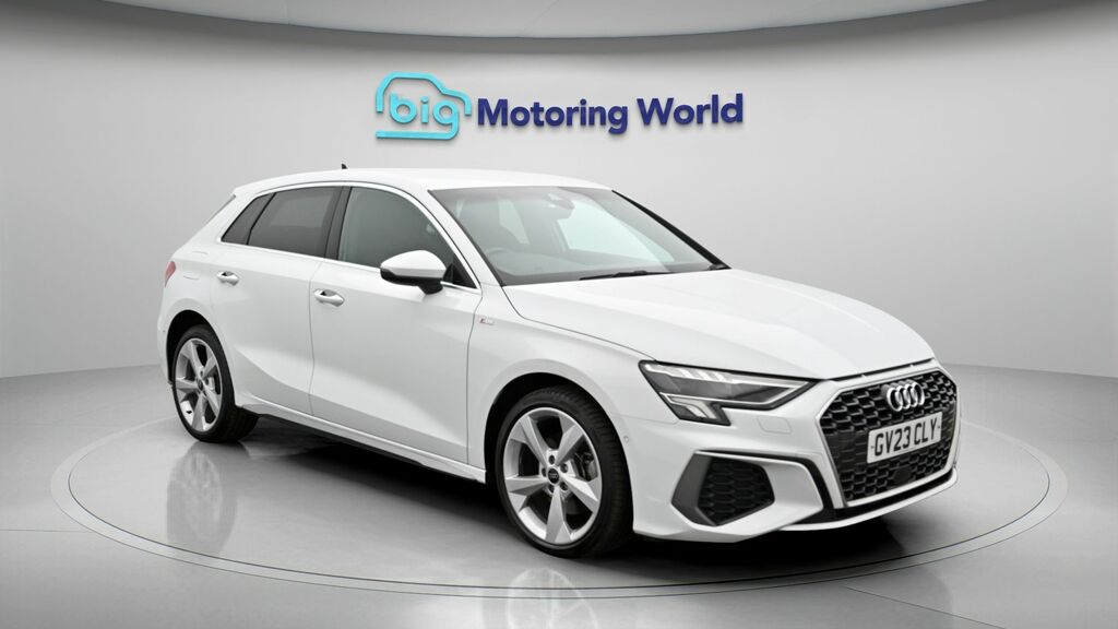Audi A3 S Line White