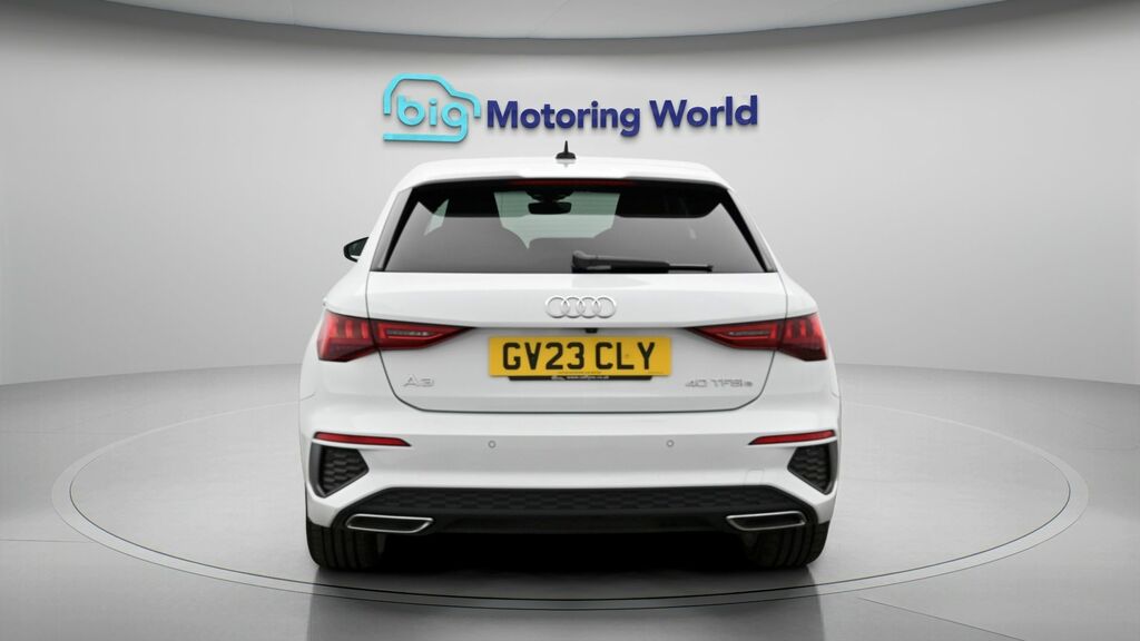 Audi A3 S Line GV23CLY White #6