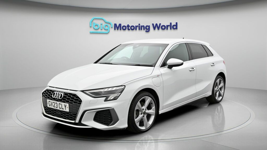 Audi A3 S Line GV23CLY White #3