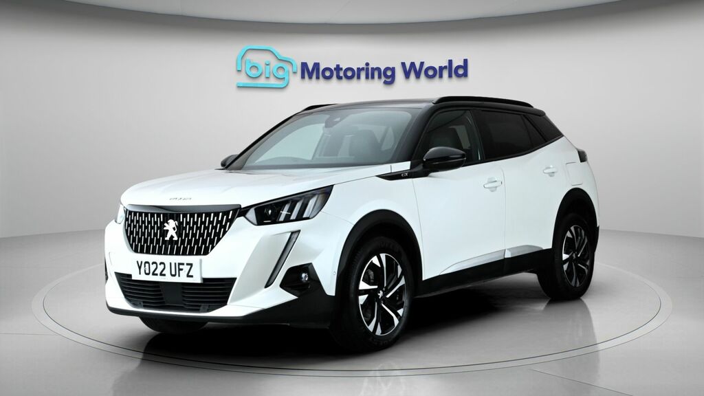 Peugeot 2008 Gt YO22UFZ White #3