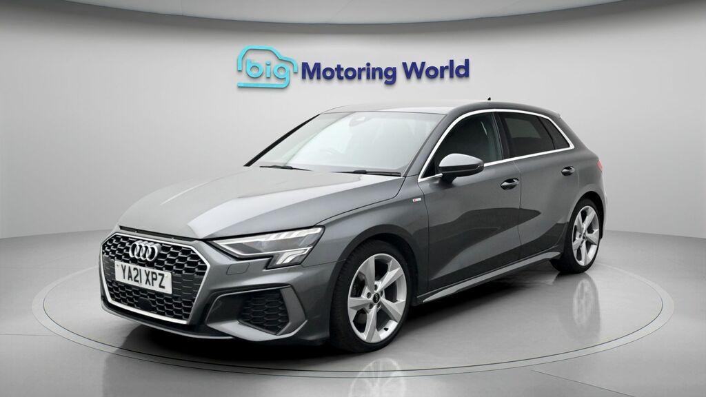Audi A3 S Line YA21XPZ Grey #3